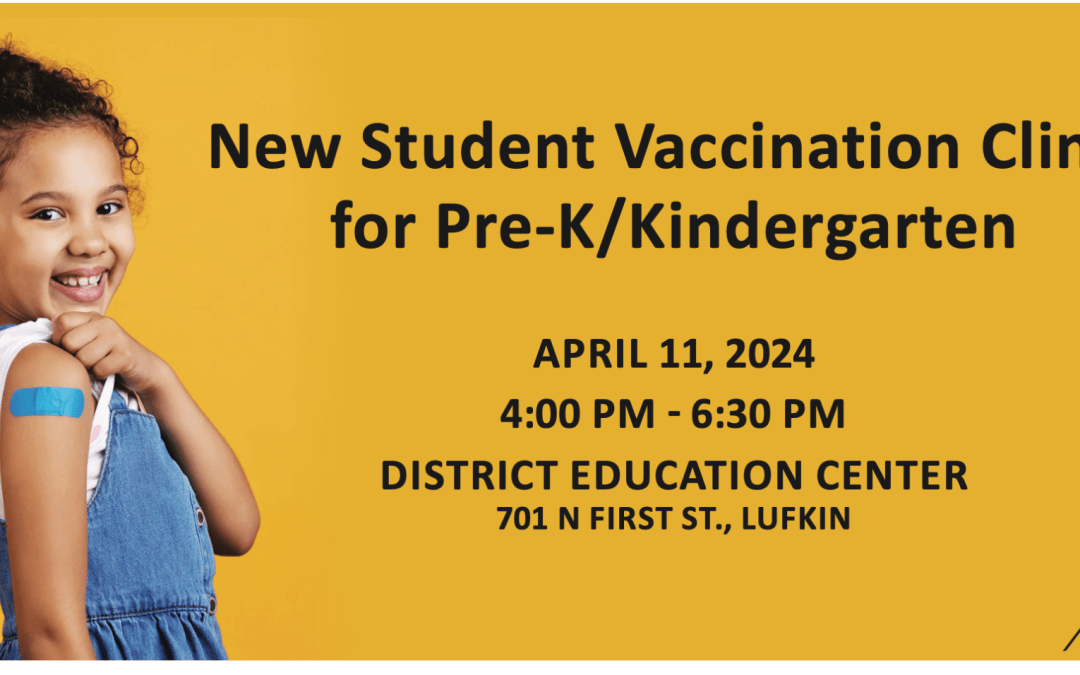New Student Vaccination Clinic for Pre-K/Kindergarten